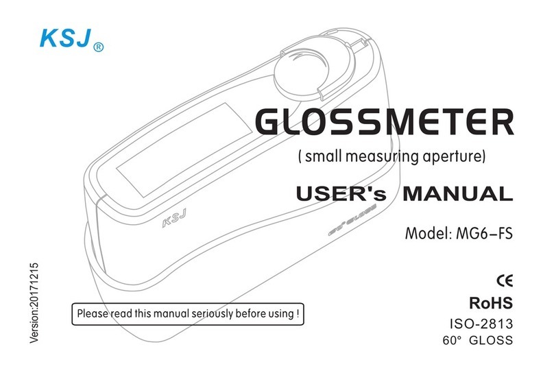 KSJ MG6 Series User manual