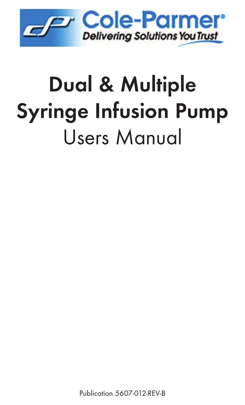 Cole Parmer 74900-20 user manual