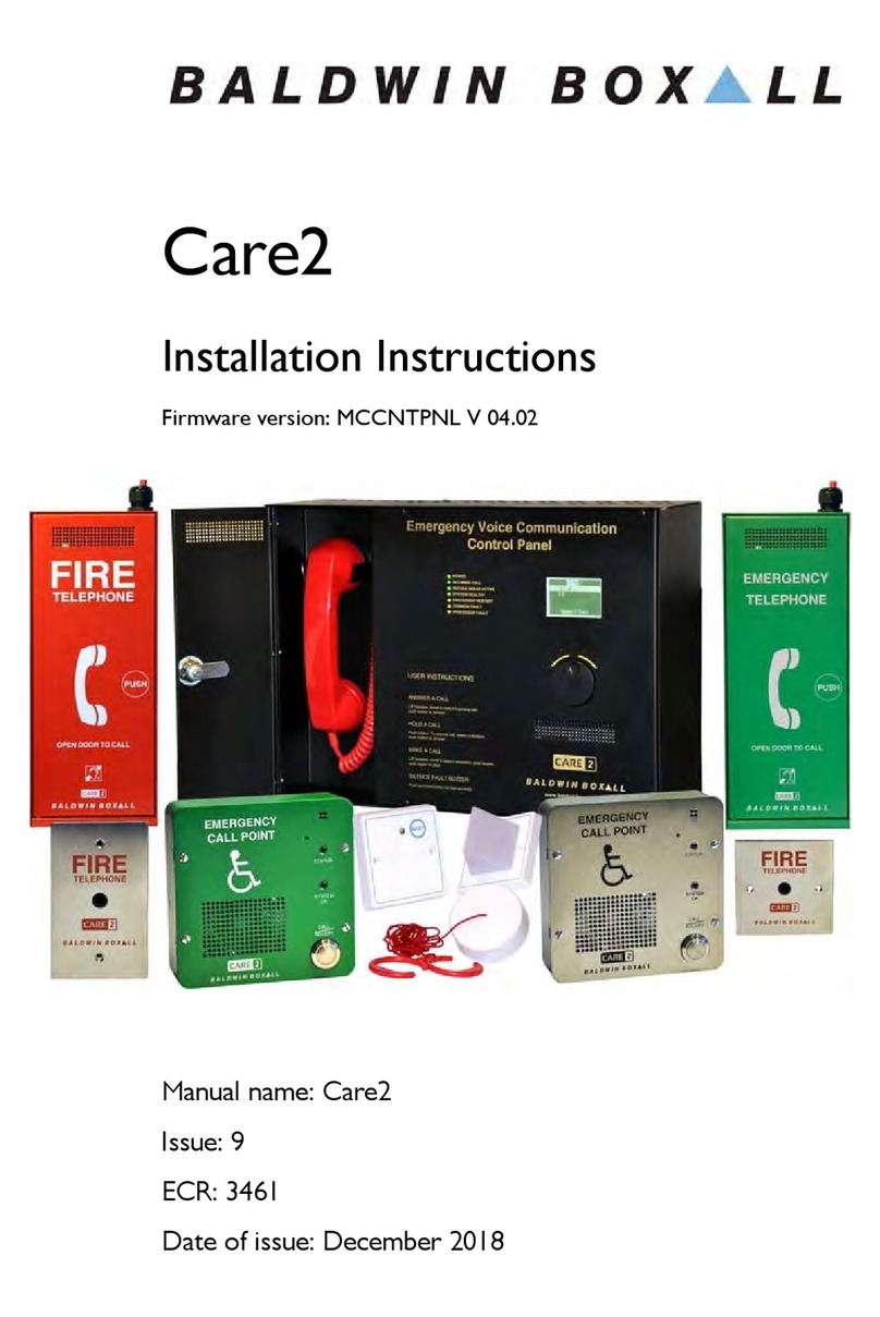 Baldwin Boxall Care2 installation instructions