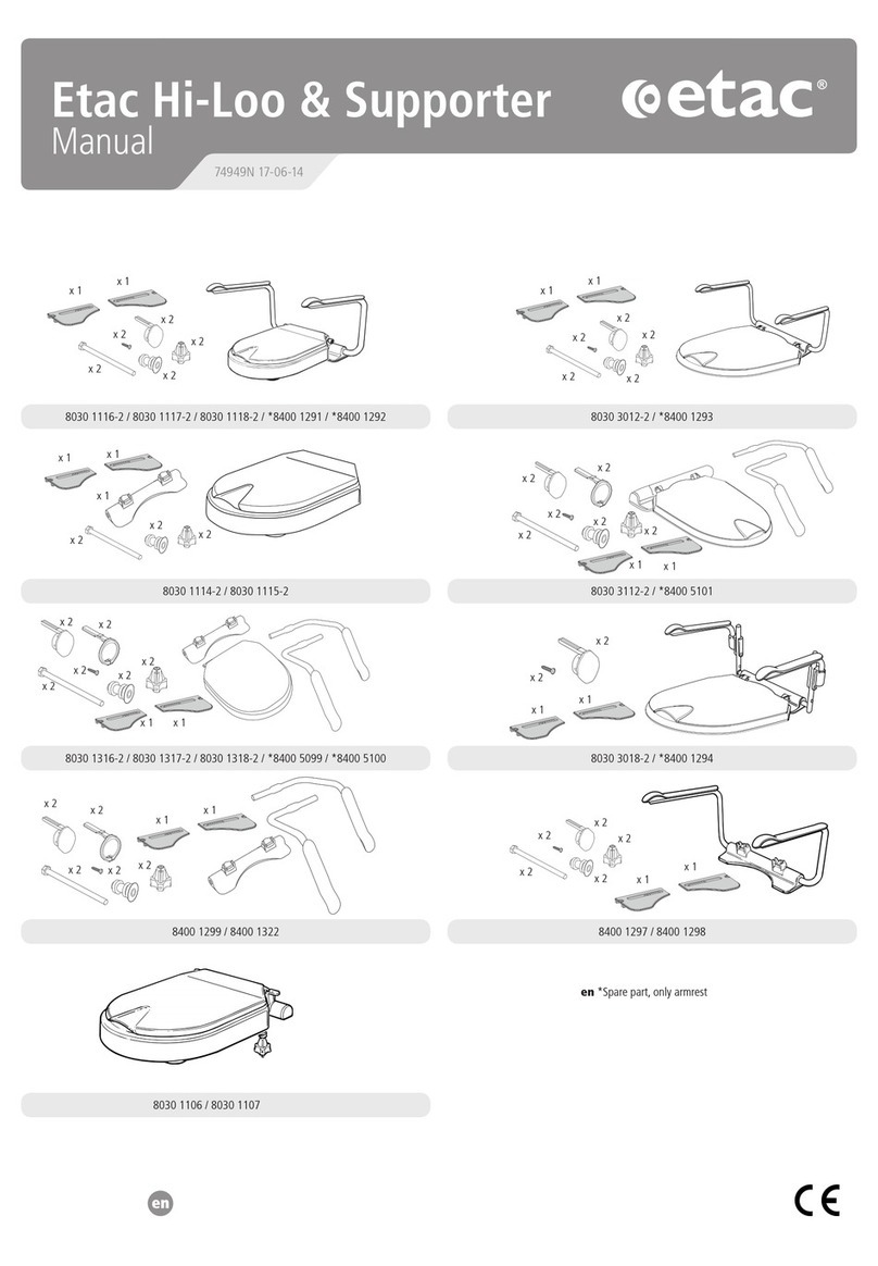Etac Hi-Loo manual