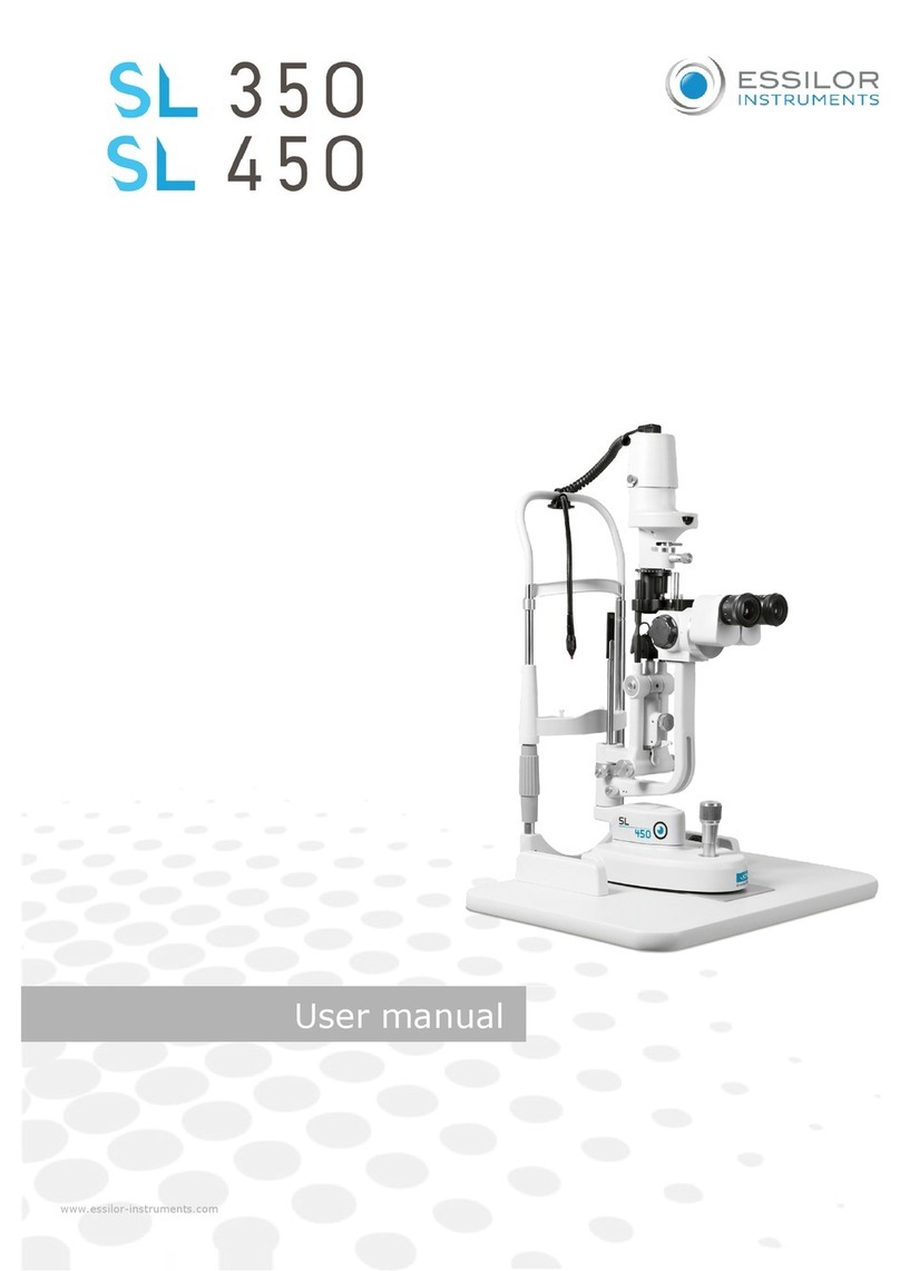 Essilor SL 350 User manual