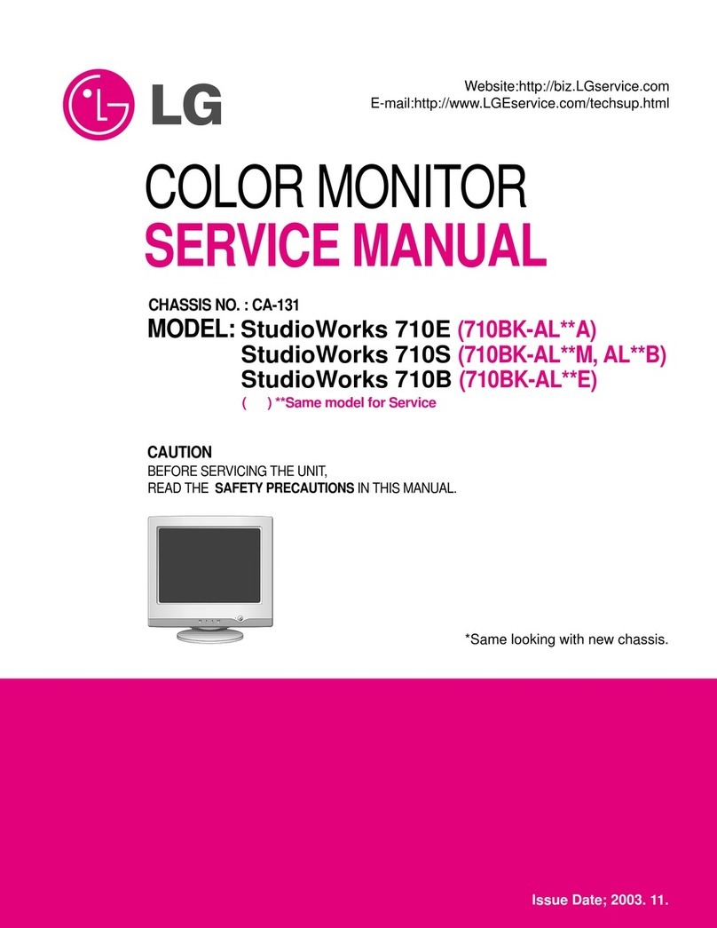 LG StudioWorks 710E User manual