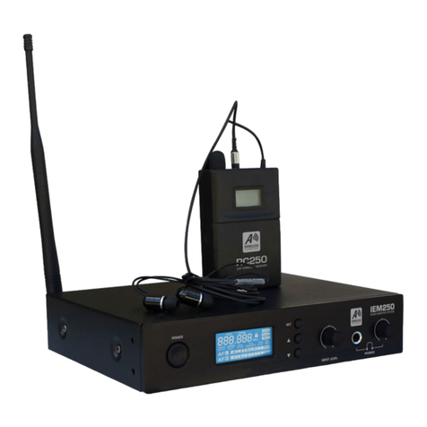 Ashton IEM250 user manual