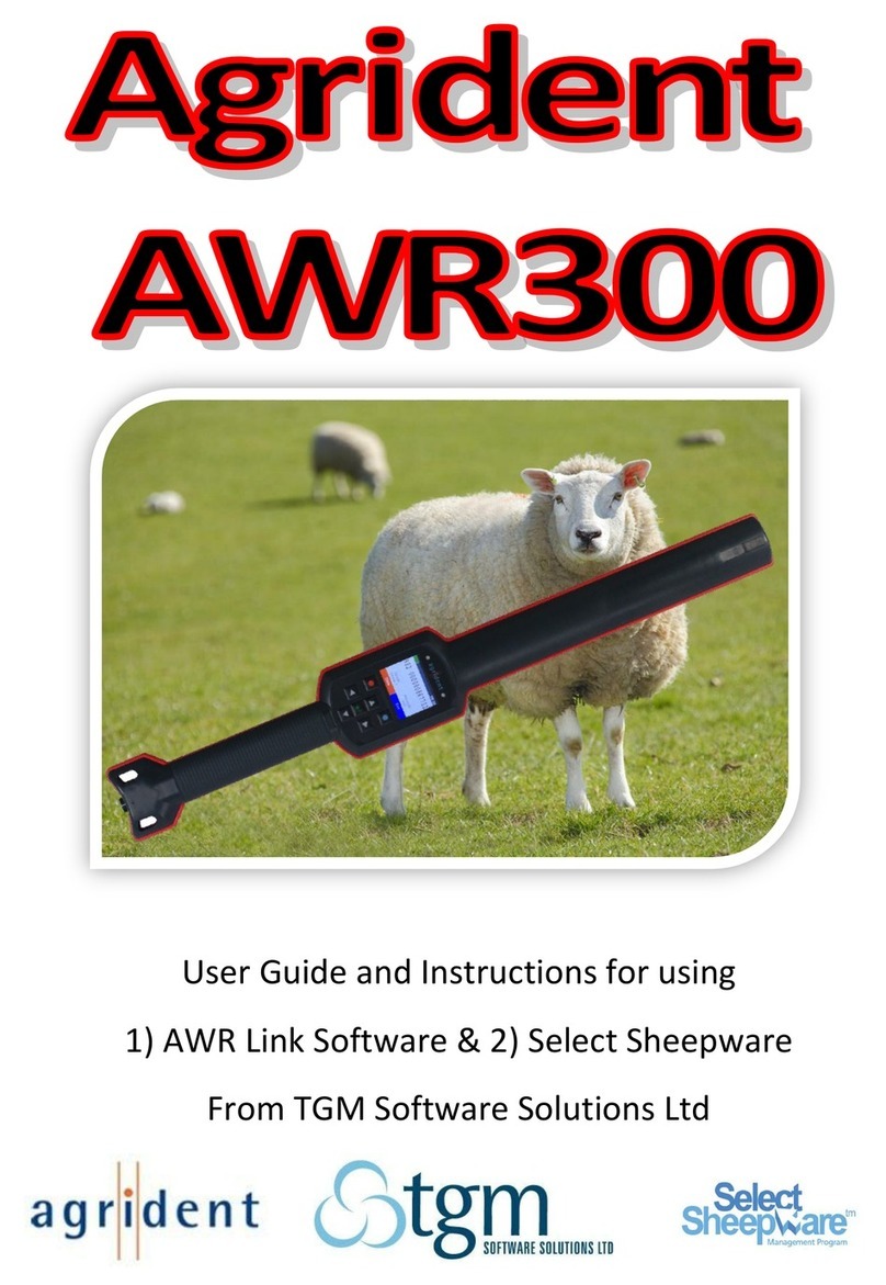 Agrident AWR300 user guide