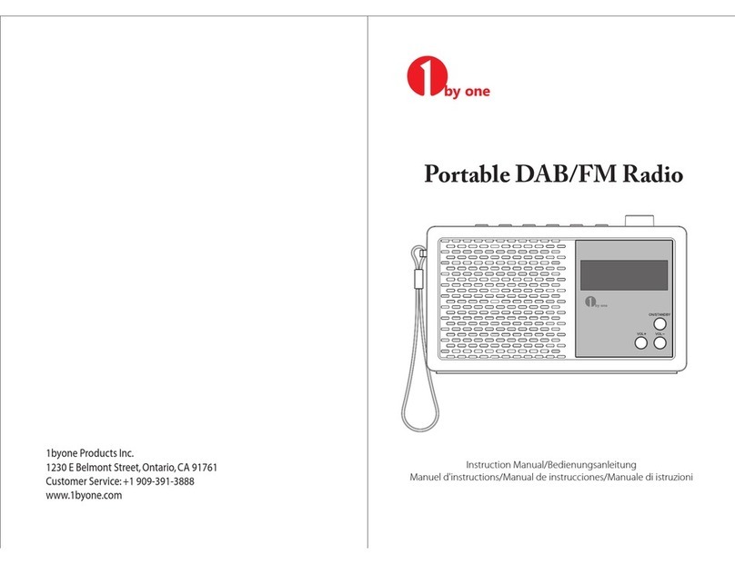 1 BY ONE 713UK-0001 instruction manual
