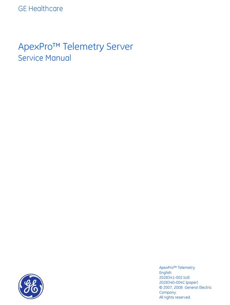 GE ApexPro User manual