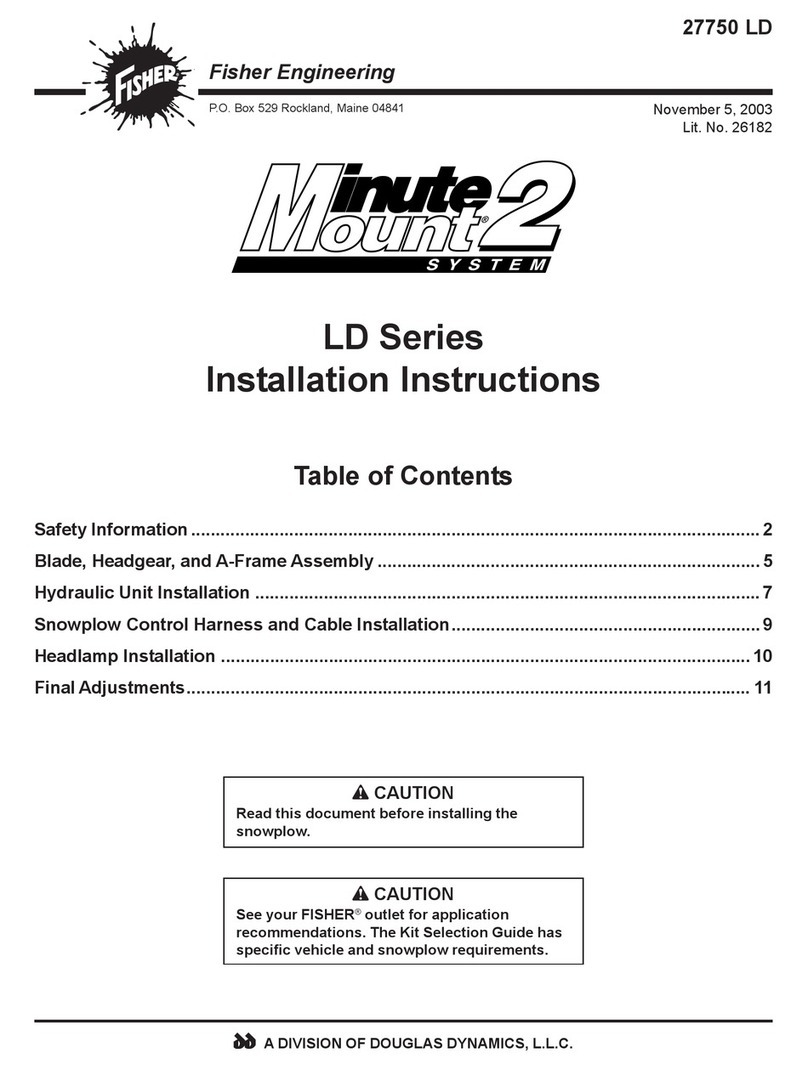 Fisher Minute Mount 2 LD Series installation instructions