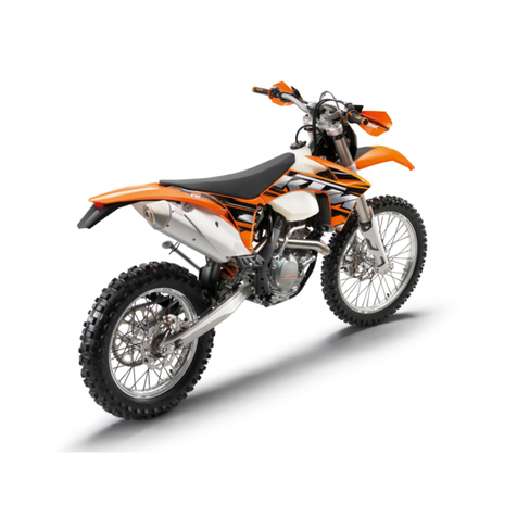 KTM 450 EXC EU 2013 Operating instructions KTM 450 EXC EU 2013 Operating instructions