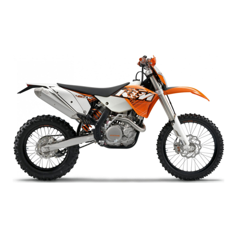 KTM 400 EXC AUS 2011 Operating instructions