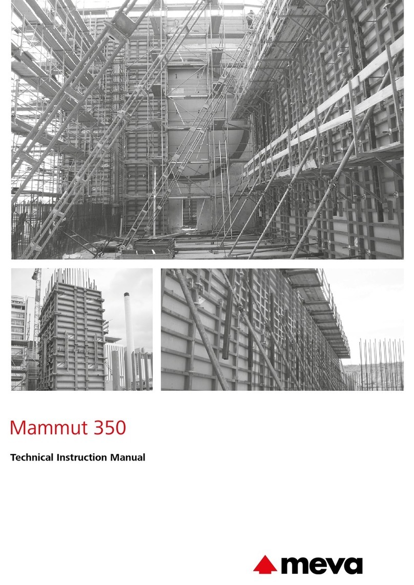 Meva Mammut 350 Technical instruction manual