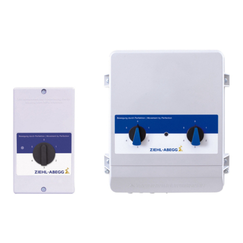 ZIEHL-ABEGG R-E-1.5G operating instructions