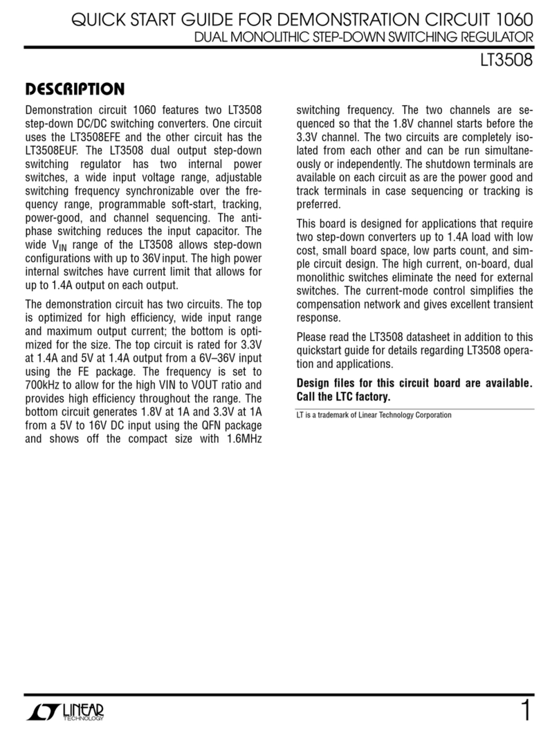 Linear Technology 1060 quick start guide Linear Technology 1060 quick start guide