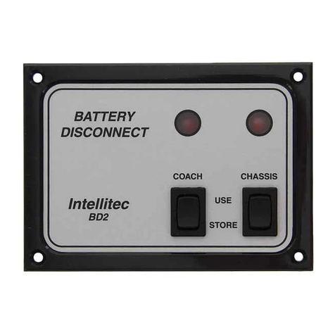 Intellitec Battery Disconnect BD0 User manual