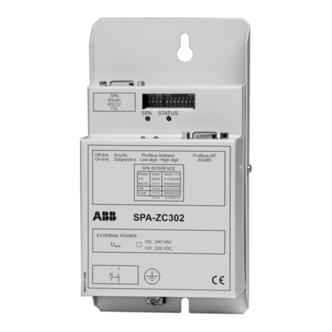 ABB SPA-ZC 302 Guide