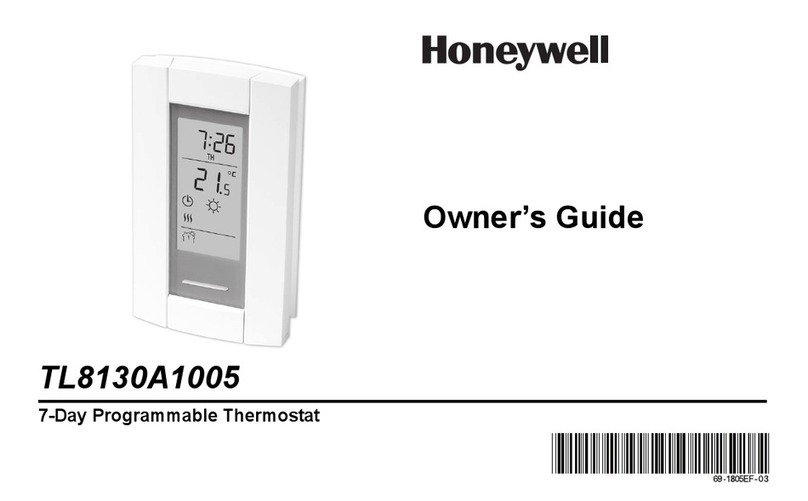Honeywell TL8130A1005 User manual