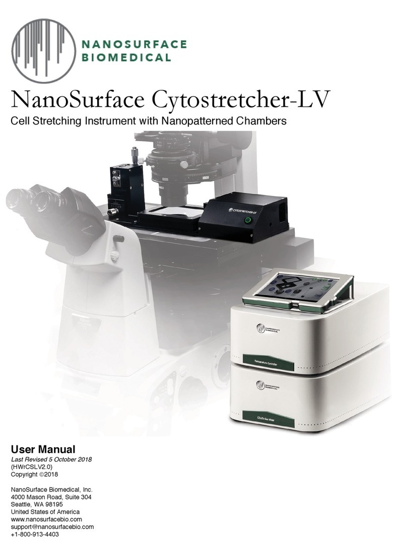 NanoSurface Cytostretcher-LV user manual