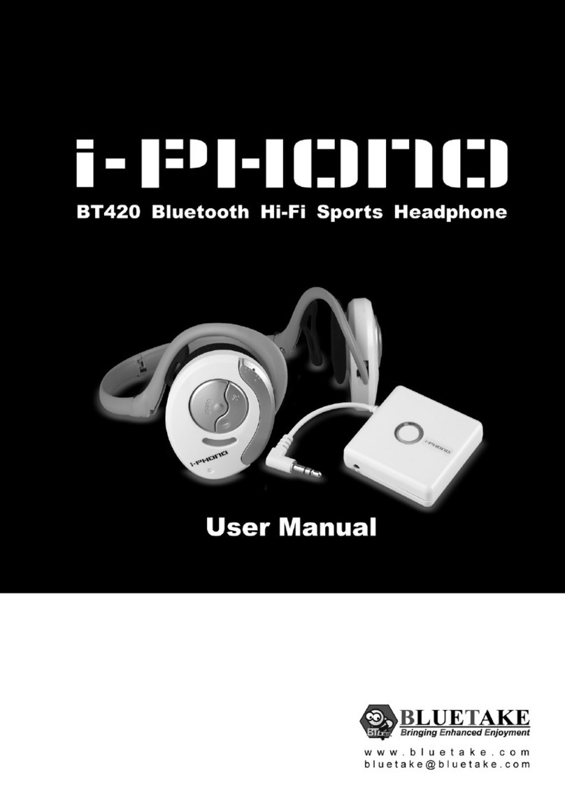 Bluetake Technology i-PHONO BT420 user manual