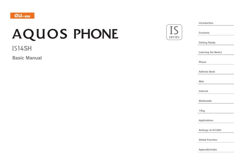 Aquos Phone IS Series Basic Manual