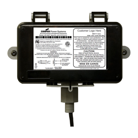 Cooper LCR 6200 Instructional Leaflet