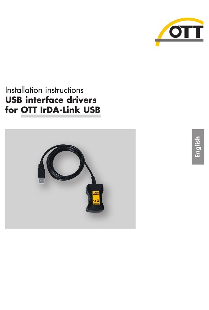 OTT IrDA-Link USB installation instructions