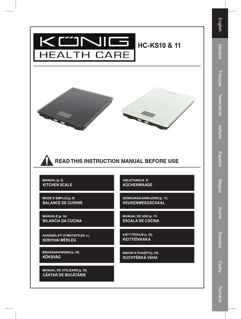 König HC-KS10 instruction manual