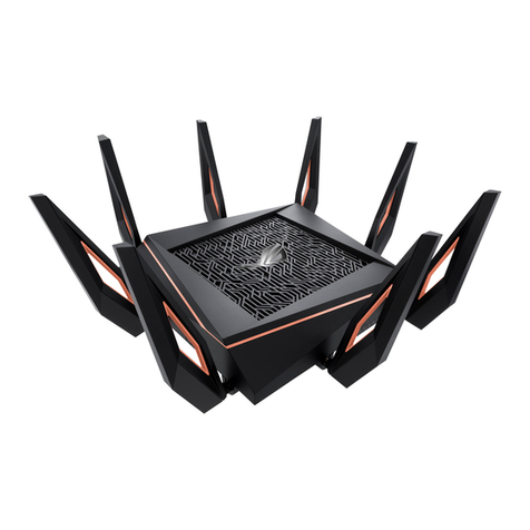 Asus Republic of Gamers Rapture GT-AX11000 User manual Asus Republic of Gamers Rapture GT-AX11000 User manual