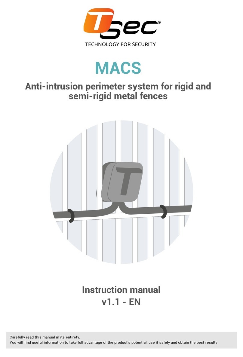 TSec SpA MACS instruction manual