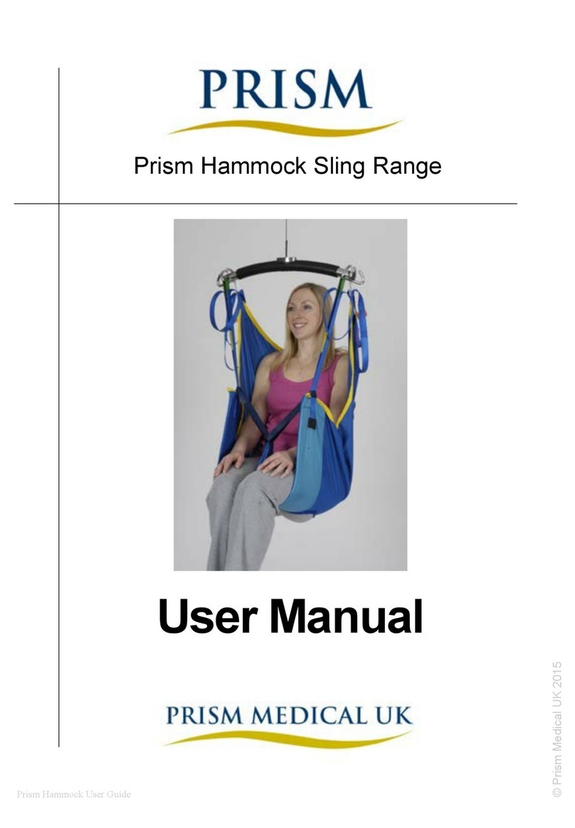 Prism Medical UK Hammock Sling Child user manual