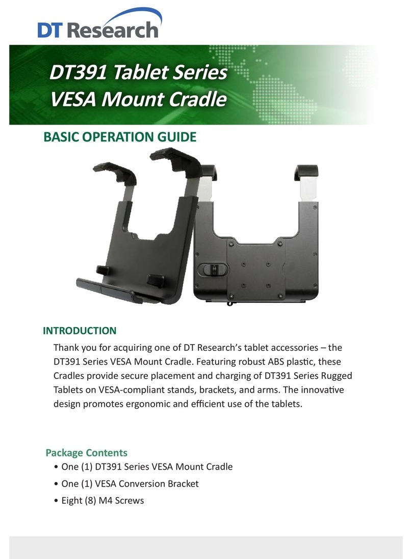 DT Research DT391GS Assembly instructions