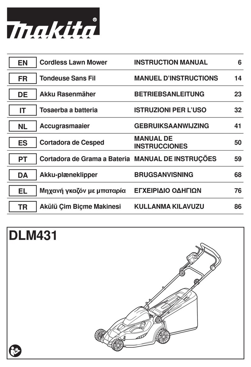 Makita DLM431 User manual