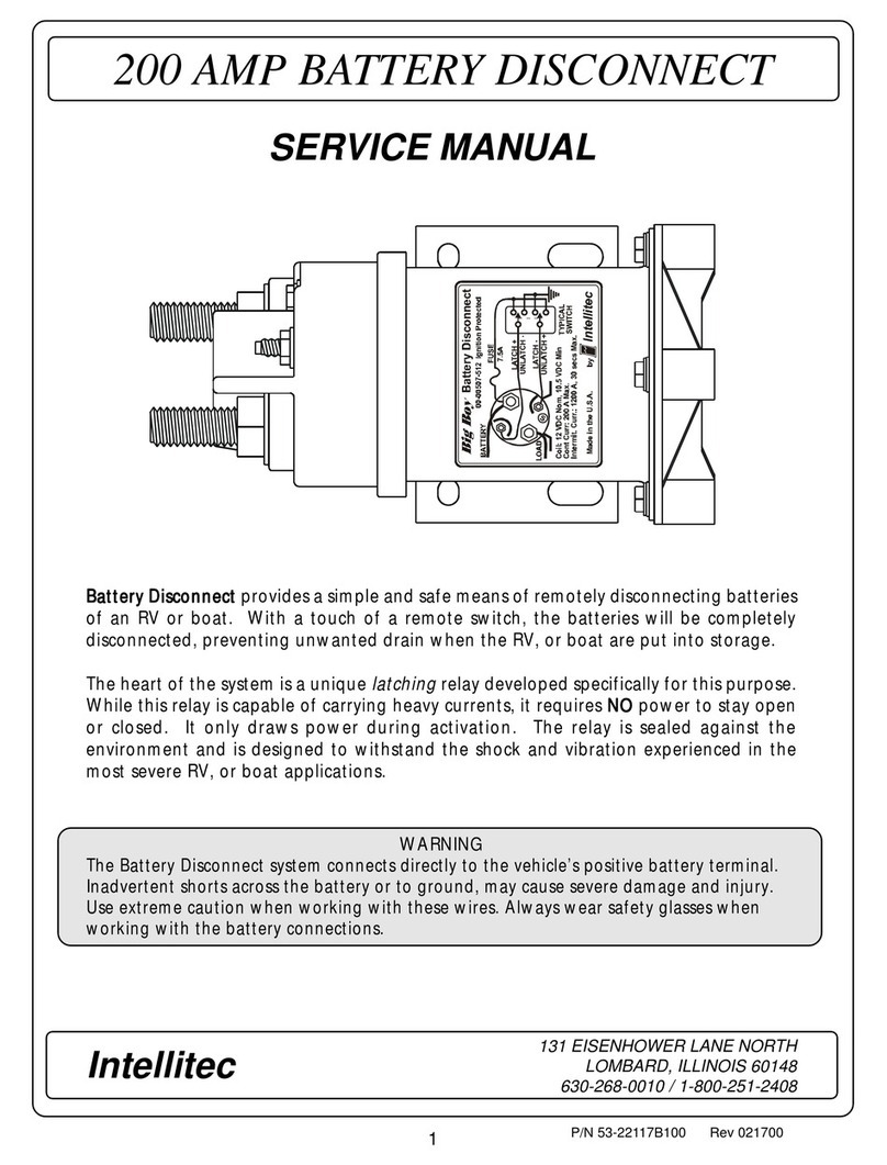 Intellitec Big Boy 00-00507-512 Service manual