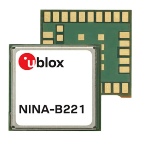 Ublox NINA-B2 series Quick setup guide