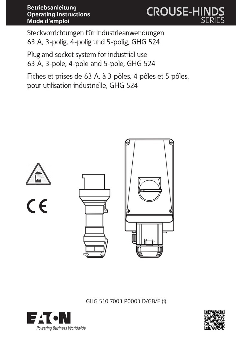 Eaton Crouse-hinds series User manual