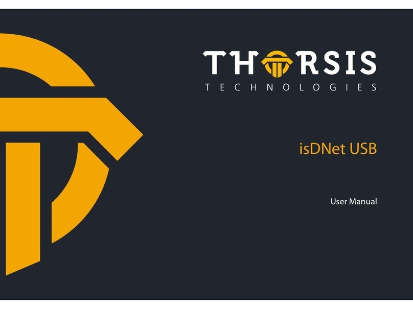 Thorsis Technologies isDNet USB User manual