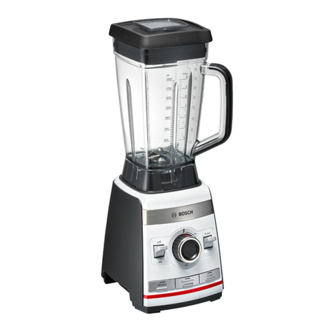 Bosch VitaBoost MMBH4 series User manual