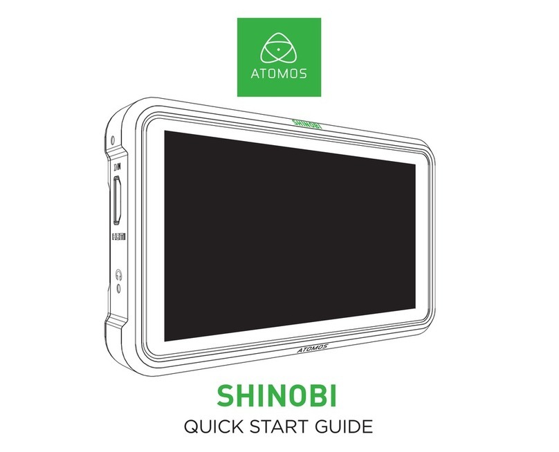 Atomos SHINOBI User manual