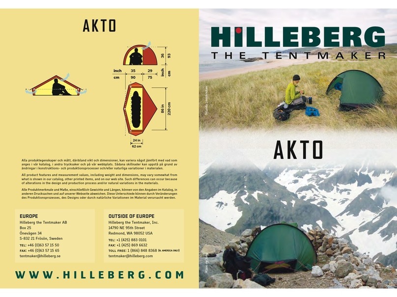 Hilleberg Akto User manual