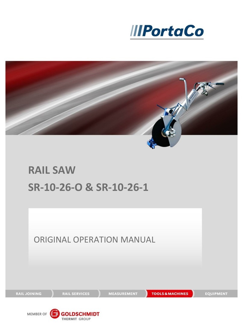 PortaCo SR-10-26-O original operation manual