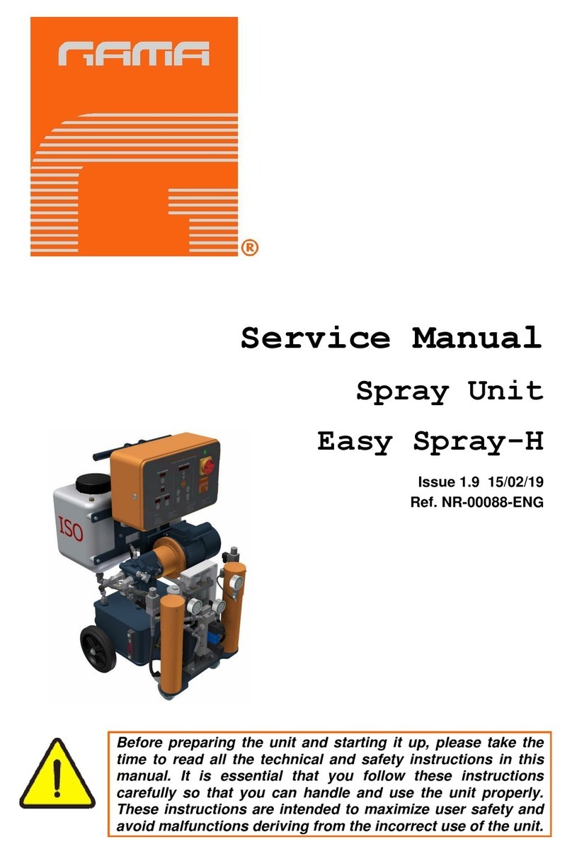 GAMA Easy Spray-H User manual