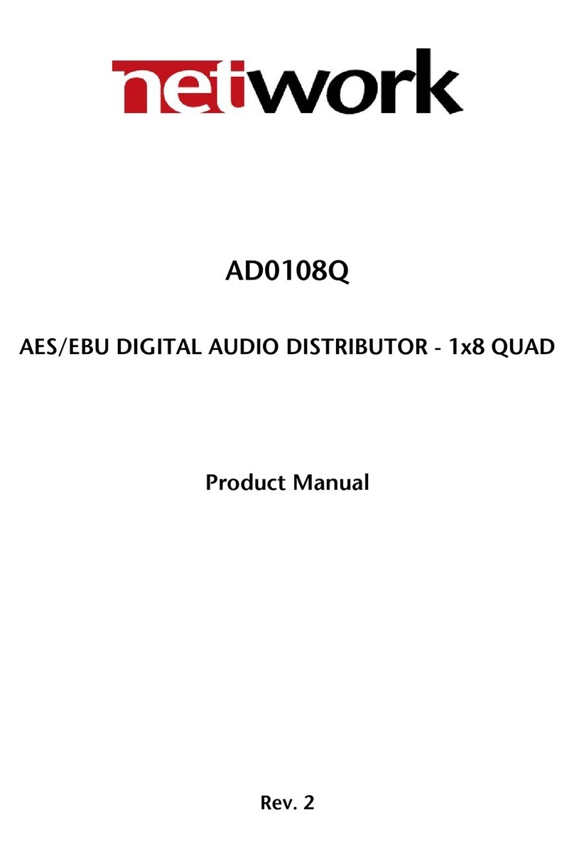 network AD0108Q User manual