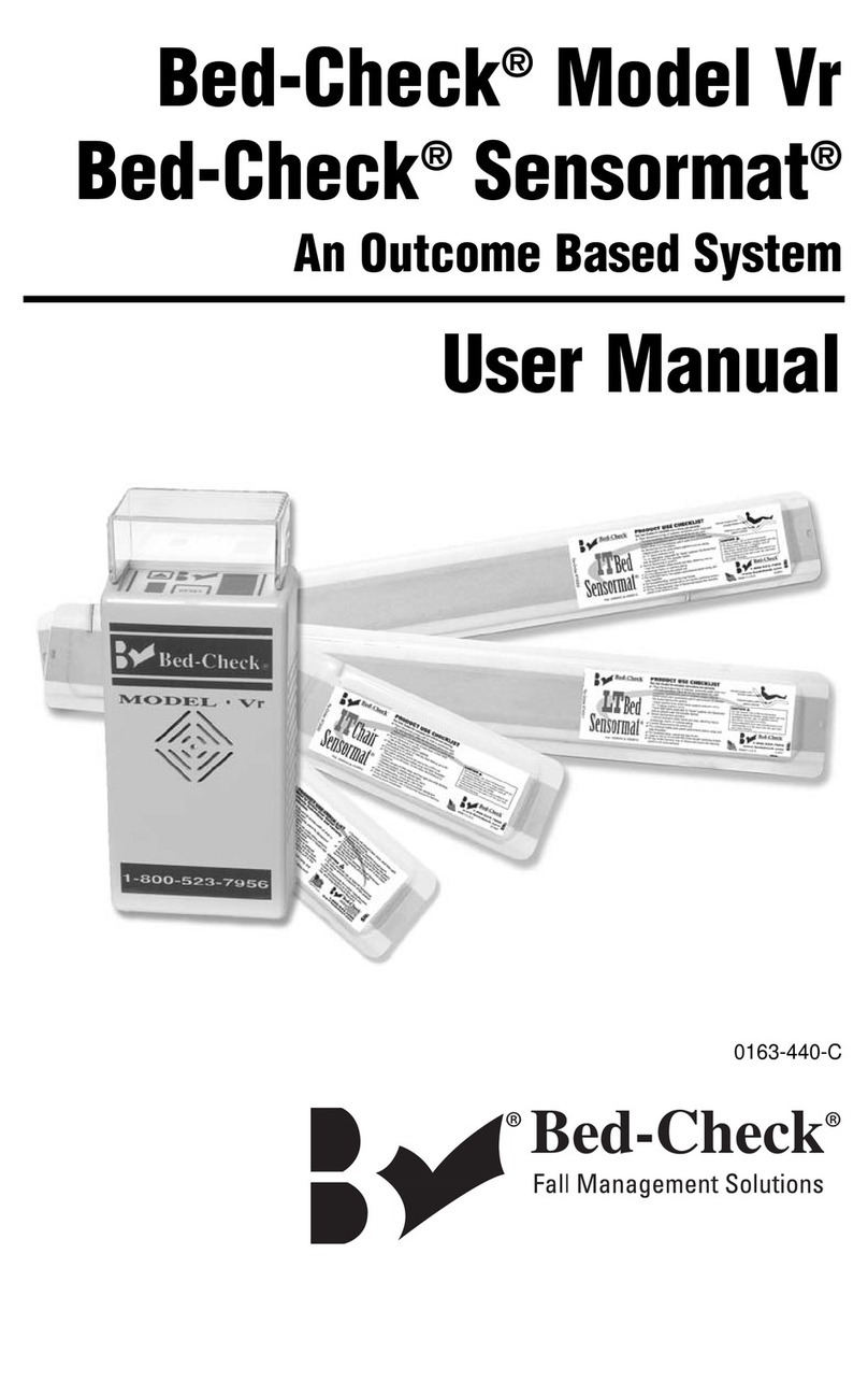 Bed-Check Vr user manual