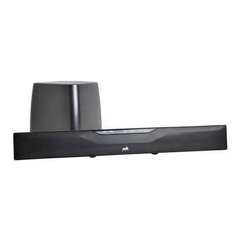 Polk Audio SB 5500 user manual