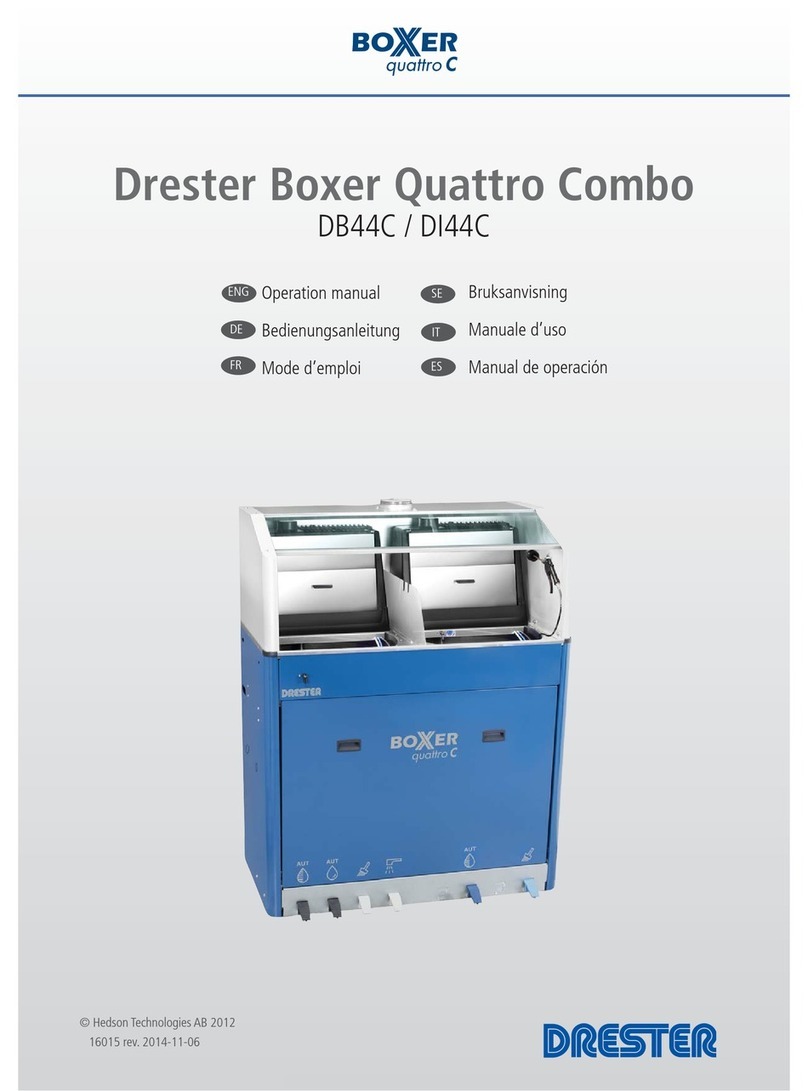 Drester Boxer Quattro Combo DB44C Operation manual