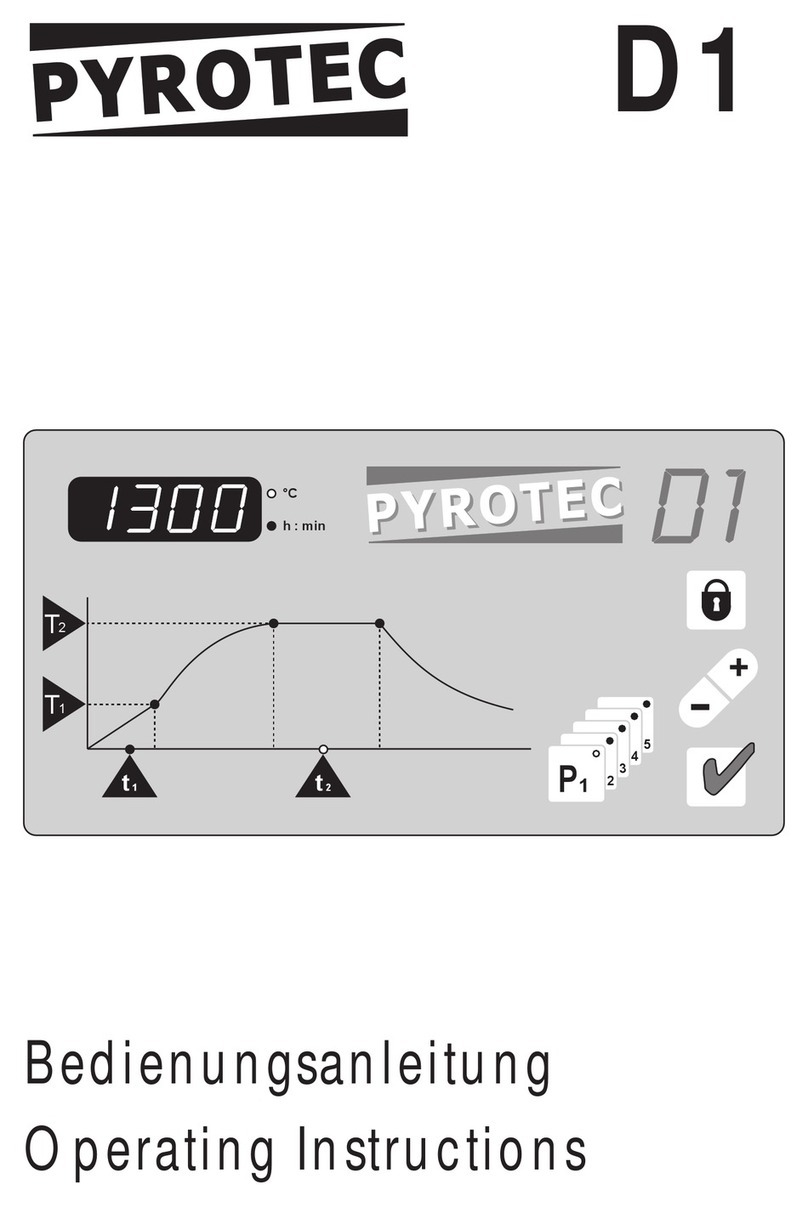 PYROTEC D1 operating instructions