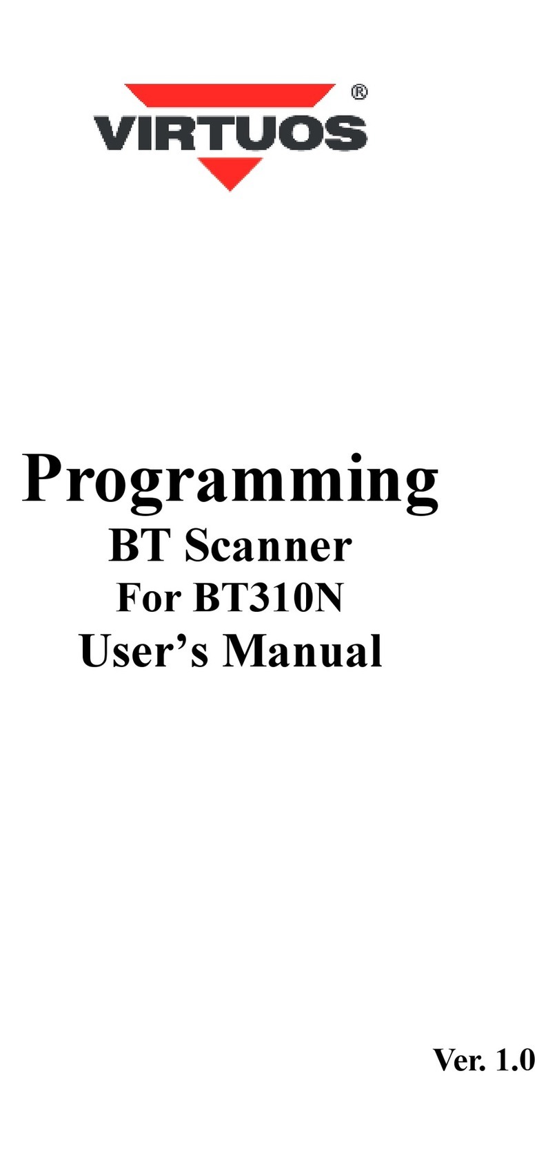 Virtuos BT310N user manual