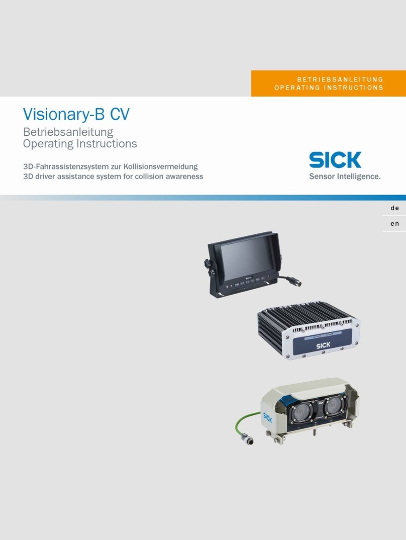 SICK Visionary-B CV operating instructions