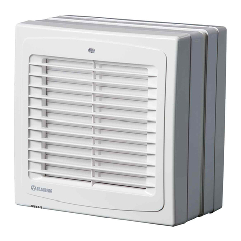 BLAUBERG Ventilatoren Wind Series Service instruction