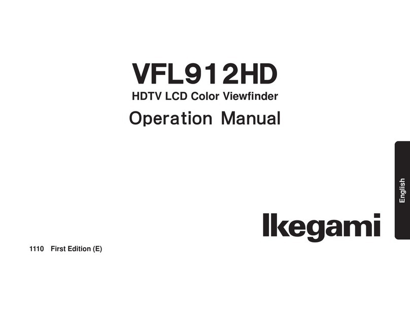 Ikegami VFL912HD User manual