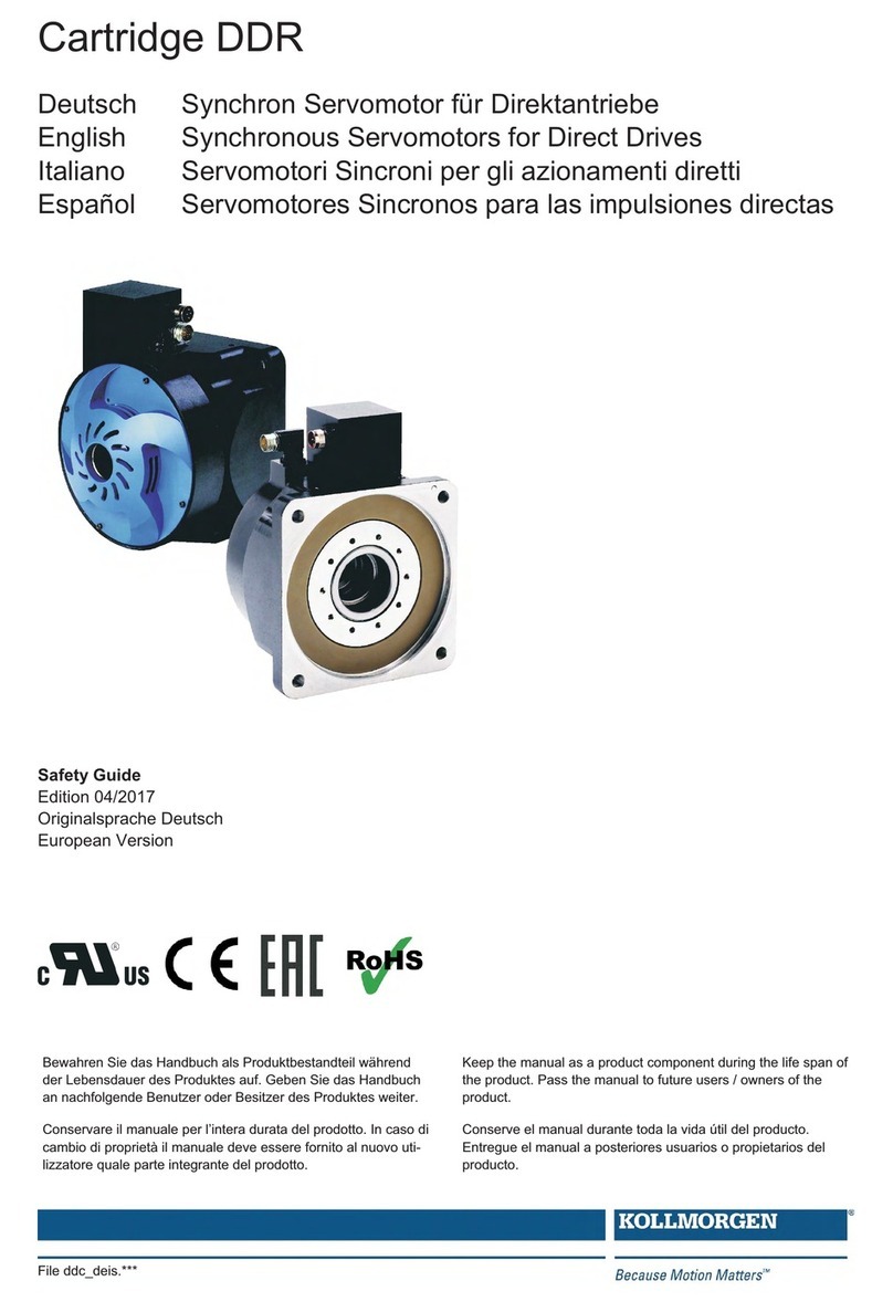 Kollmorgen C04/CH04 Series Safety guide