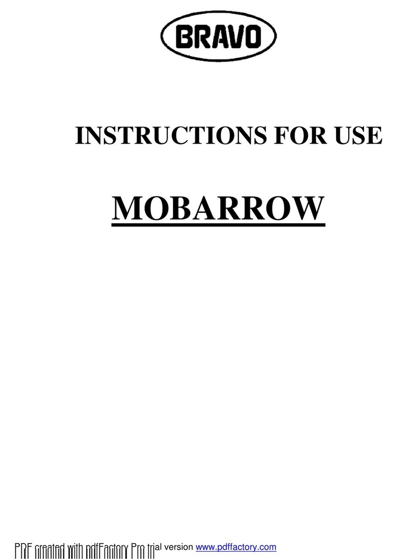 Bravo MOBARROW Instructions for use